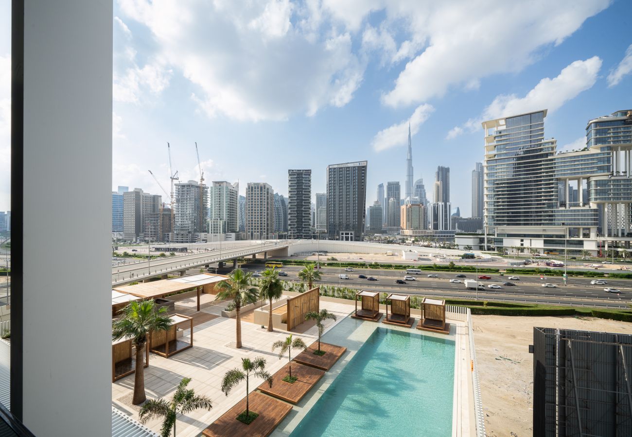 Apartment in Dubai - Upside Living | Studio with the view of Downtown