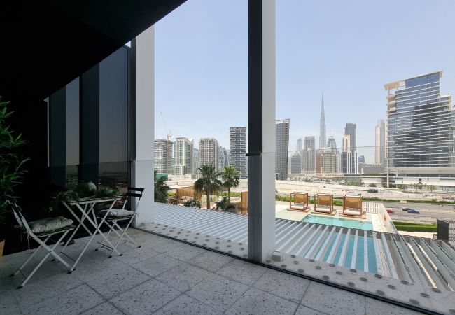  in Dubai - Upside Living | Studio  with view of Burj Khalifa